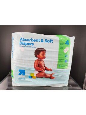 Absorbent & Soft Diapers Size 4 Up To 12 Hrs Leak Protection